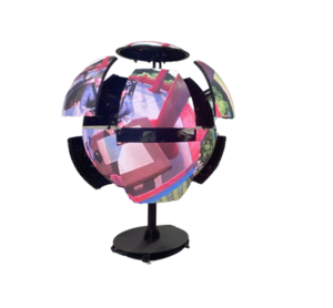 Kinetic LED Spherical Screen